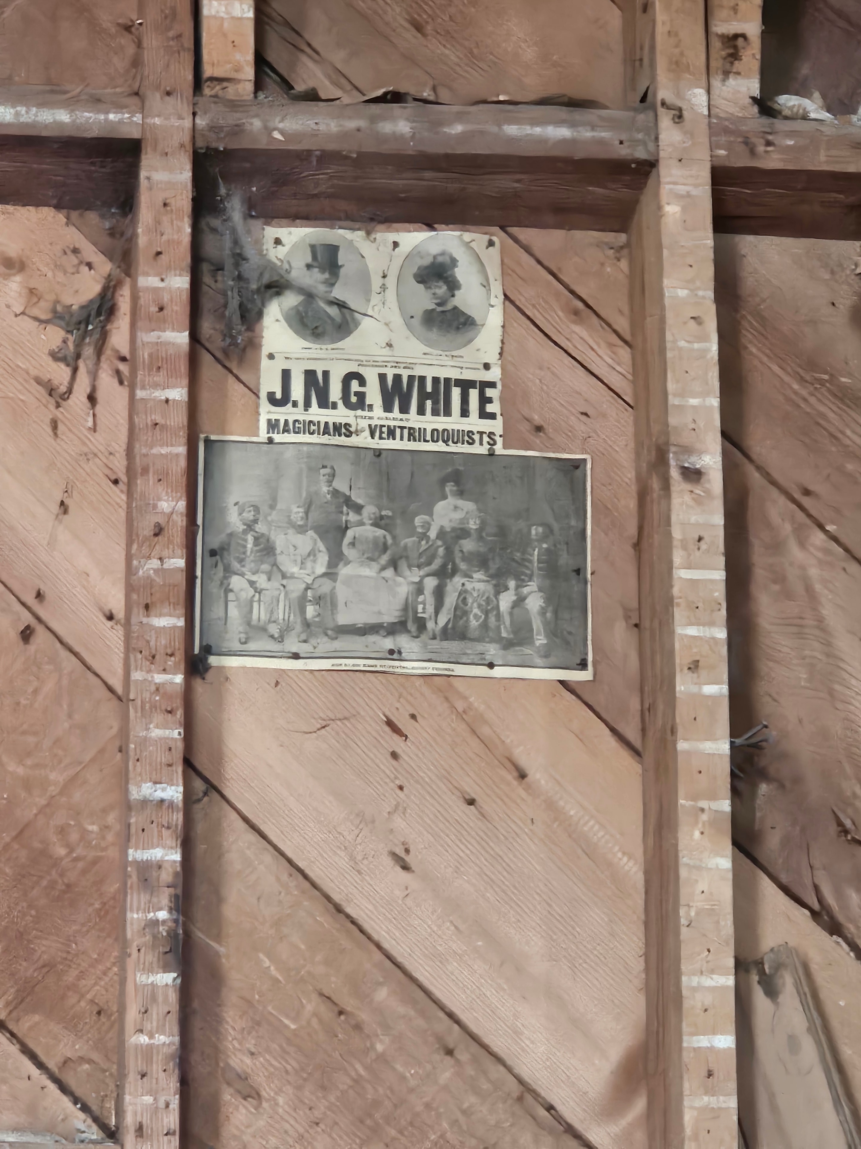 Original playbills from the Fromberg Opera Hall's early years.